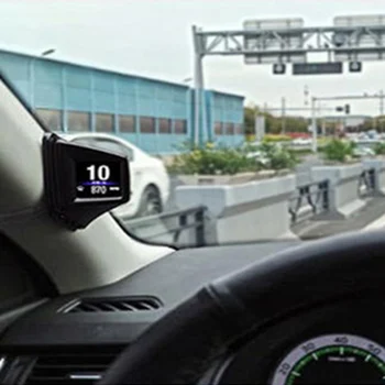 Небольшой головной дисплей HUD, дисплей сигнализации превышения скорости автомобиля, принадлежности для авто