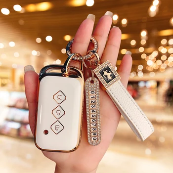 Брелок для ключей от автомобиля Роскошный брелок для ключей от автомобиля для автомобильных аксессуаров Wuling Star