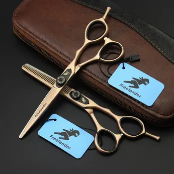 Парикмахерские ножницы Freelander с острым лезвием Профессиональный 6-дюймовый набор ножниц для укладки волос Solon Barber Shears