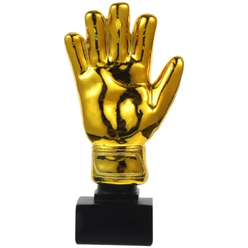 Наградная перчатка для футбольного матча, сувенир для вратаря, украшение для дома, коллекции подарков для футбольных фанатов