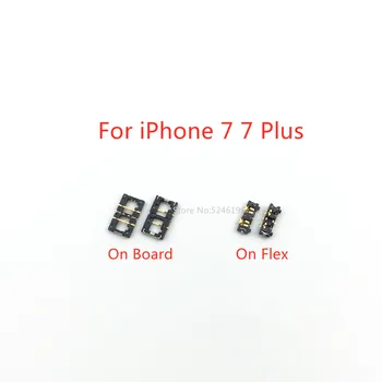 5-10 шт. Гибкий разъем для аккумулятора FPC для iPhone 7 7 Plus 7Plus Штекер на плате