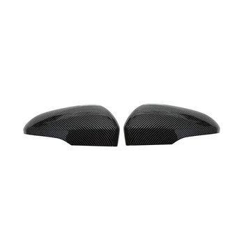 Автомобильная Черная Крышка Зеркала заднего Вида из Углеродного Волокна для Ford US Standard Mondeo Fusion 2013-2021