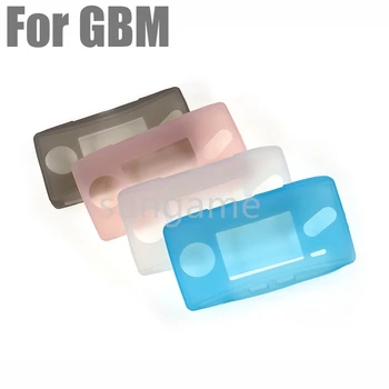 10шт для GameBoy Micro Силиконовый чехол с защитой от царапин для GBM Мягкая прозрачная защитная оболочка