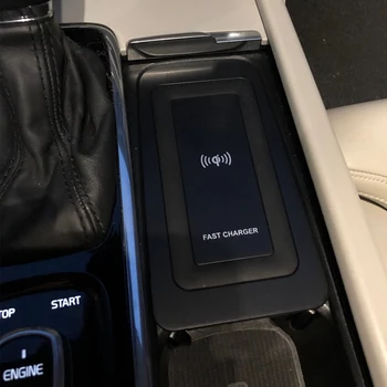Зарядное устройство для телефона Volvo XC90 S60 V60 V90 S90 XC60 2018 2019 2020 держатель мобильного телефона беспроводная зарядка аксессуары для быстрой зарядки