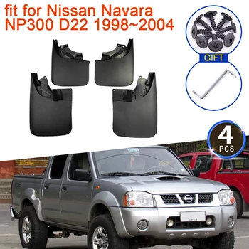 Брызговики Для Nissan Navara NP300 Пикап D22 1998 ~ 2004 1997 2005 2003 2002 Брызговики Передних Колес Брызговик Автомобильные Аксессуары 2000