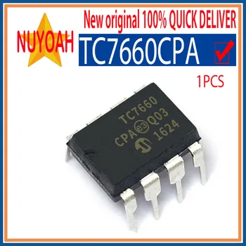 100% новый оригинальный преобразователь напряжения TC7660CPA чип Зарядного насоса Преобразователь постоянного напряжения в постоянное + Преобразователь напряжения от 5 В до 10 В