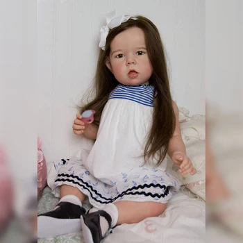 FBBD Уже готовая 3D кожа 5 см Liam Reborn Dolls Готовая коллекция детских произведений искусства Реалистичные Новорожденные Куклы-Реборн для девочек