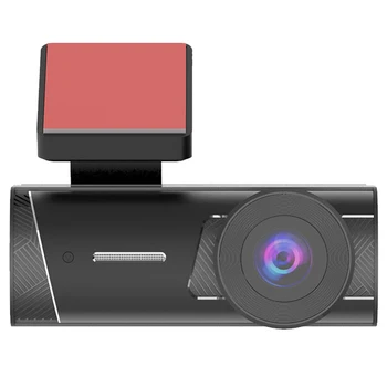 Видеорегистратор Автомобильный регистратор данных HD 1080P, ночное видение, угол обзора 120 градусов, Циклическая запись Wi-Fi, Обнаружение движения, приложение Interlink