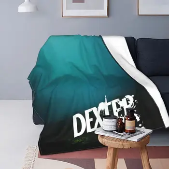 Ультрамягкое одеяло из микрофлиса Dexter, настраиваемый удобный Приятный подарок в нескольких стилях