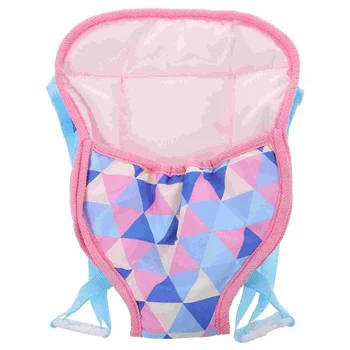 Детские ремни, пакеты для девочек, ремни для переноски на открытом воздухе, аксессуар для кукол-реборнов (розовый треугольник)