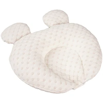 Подушка Для кормления ребенка, Поддерживающая сон новорожденного, Вогнутая Мультяшная подушка, Хлопчатобумажная подушка, принадлежности для детского постельного белья