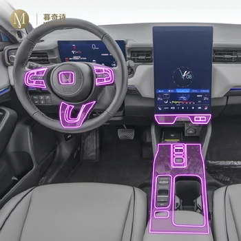 Для Honda eNS1 eNP1 2022-2023 Защитная пленка для автомобиля Прозрачная самоклеящаяся краска из ТПУ защитная пленка для экрана консоли