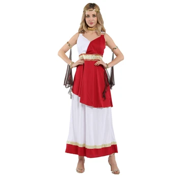 Женский Карнавальный костюм Афины, Древнегреческая богиня, арабский косплей, нарядное вечернее платье на Хэллоуин