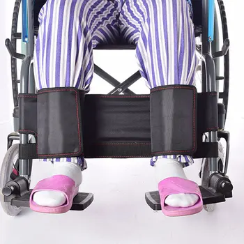 Ремень для удержания ног Инвалидной коляски Дышащий Ремень Для Удержания Ног Инвалидной коляски Опорная Нога Безопасности Ремень Для Ног Инвалидной коляски