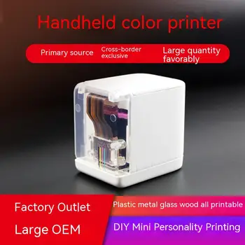 Мини-струйный принтер для печати цветных татуировок Mbr с индивидуальным кодом, беспроводной портативный принтер логотипа подарочной карты Android с приложением