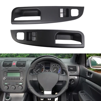 Автоматическая Окантовка кнопки переднего правого и левого окна для Golf 2-дверных моделей 2004-2009, Детали внутренних дверей автомобиля H9EE