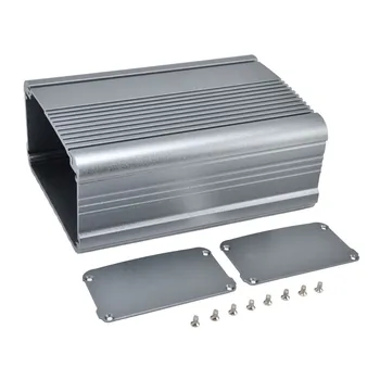 Алюминиевая электронная коробка, водонепроницаемая Пескоструйная обработка, окисление, хорошее тепловыделение, Алюминиевые проектные коробки для поделок