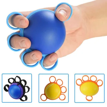 Новый мяч для рук с пятью пальцами, укрепитель для рук, для тренировки силы пальцев, для расслабления мышц, устройство для реабилитации