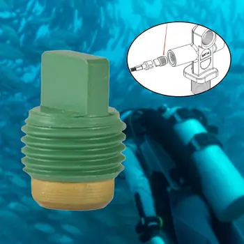 Седло клапана бака для подводного плавания Латунные Аксессуары для баллона для подводного плавания Детали для восстановления клапана Ремонт аксессуаров бака для подводного плавания Замена