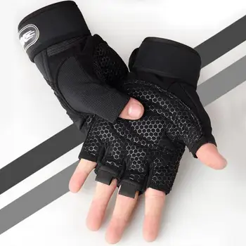New2023 Светоотражающие велосипедные перчатки Спортивные перчатки на полпальца Мужские Женские Летние велосипедные перчатки для спортзала MTB