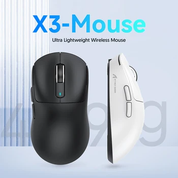 Беспроводная игровая мышь 2,4 ГГц, 800-26000 точек на дюйм, игровая мышь с 3 режимами, легкая, совместимая с Bluetooth, для настольных ПК, ноутбуков.