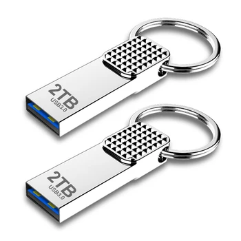 Высокоскоростной USB 3.0 2 ТБ Черный Флеш-Накопитель Memoria 1 ТБ USB Флэш-Накопитель 512G Флешка TYPE-C Cle USB-Накопитель Портативный SSD Бесплатная Доставка
