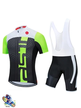 2023 Мужская велосипедная одежда, летний горный велосипед, дышащий костюм с короткими рукавами, велосипедная одежда, быстросохнущая командная велосипедная одежда