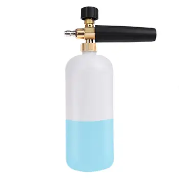 Бутылка для пены под давлением, пластик, медный распылитель для промывки водой с воздушным импульсом