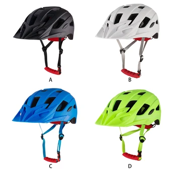 Мужской велосипедный шлем - Мягкая текстура И впитывающая пот подкладка, Быстросохнущие Горные шлемы из ПК, Женская велосипедная сетка