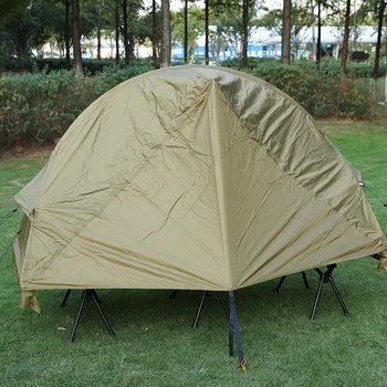 KingGear Новое поступление уличная водонепроницаемая палатка-раскладушка многоцелевая походная кровать-раскладушка для 1-2 человек