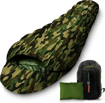 , Компактный комплект Фантастический Походный спальный мешок для Мумий, Походное снаряжение с Подушкой, сумкой и компактным комплектом для взрослых и подростков.