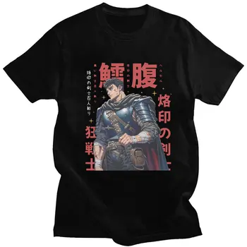 Аниме rampage, дерзкий фехтовальщик Каска жертвоприношения Зодд, винтажная футболка Harajuku для мужчин и женщин