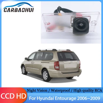 HD Беспроводная автомобильная CCD камера заднего вида Fisheye ночного видения Водонепроницаемая высококачественная RCA для Hyundai Entourage 2006 2007 2008 2009