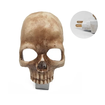 Скелет для Хэллоуина Ужасные готические лампы Уникальный подарок в виде ночника в виде черепа