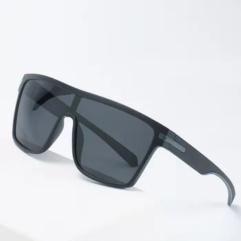 Модные поляризованные солнцезащитные очки Квадратное Негабаритное Зеркало водителя с антибликовым покрытием Солнцезащитные очки для мужчин Женские Очки Мужские Женские